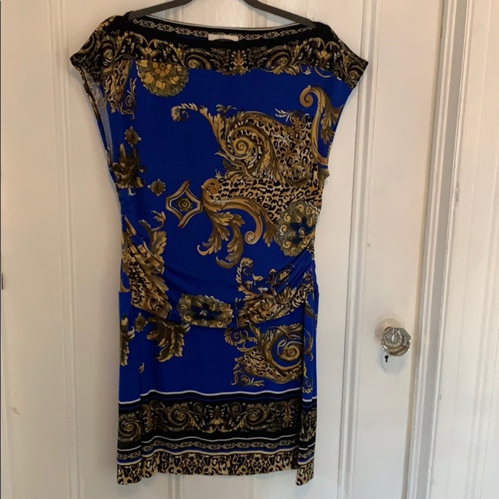 Blue Paisley dress